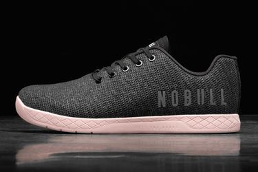 Nobull Superfabric Men's Trainers Black Rose | Australia (QG4503)